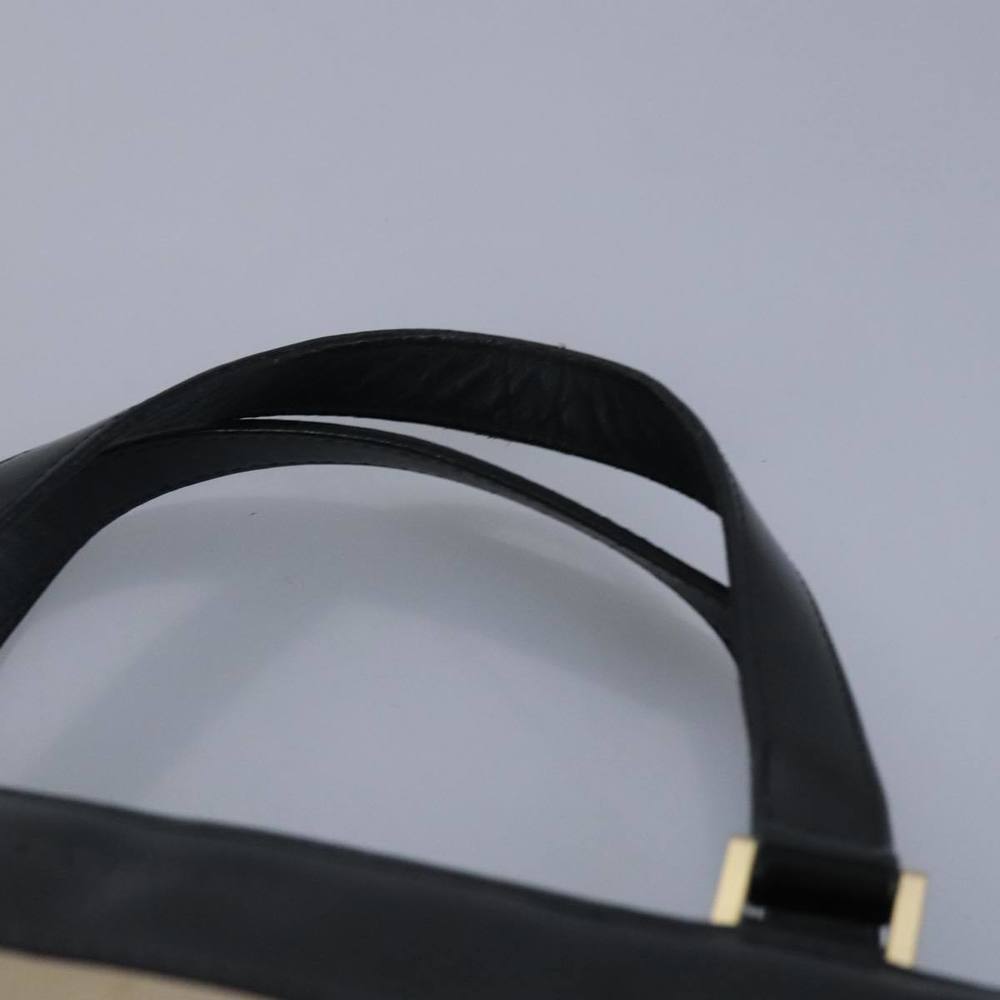 BURBERRY Hand Bag Wool Beige Gold Auth bs19268 - Picture 8 of 16